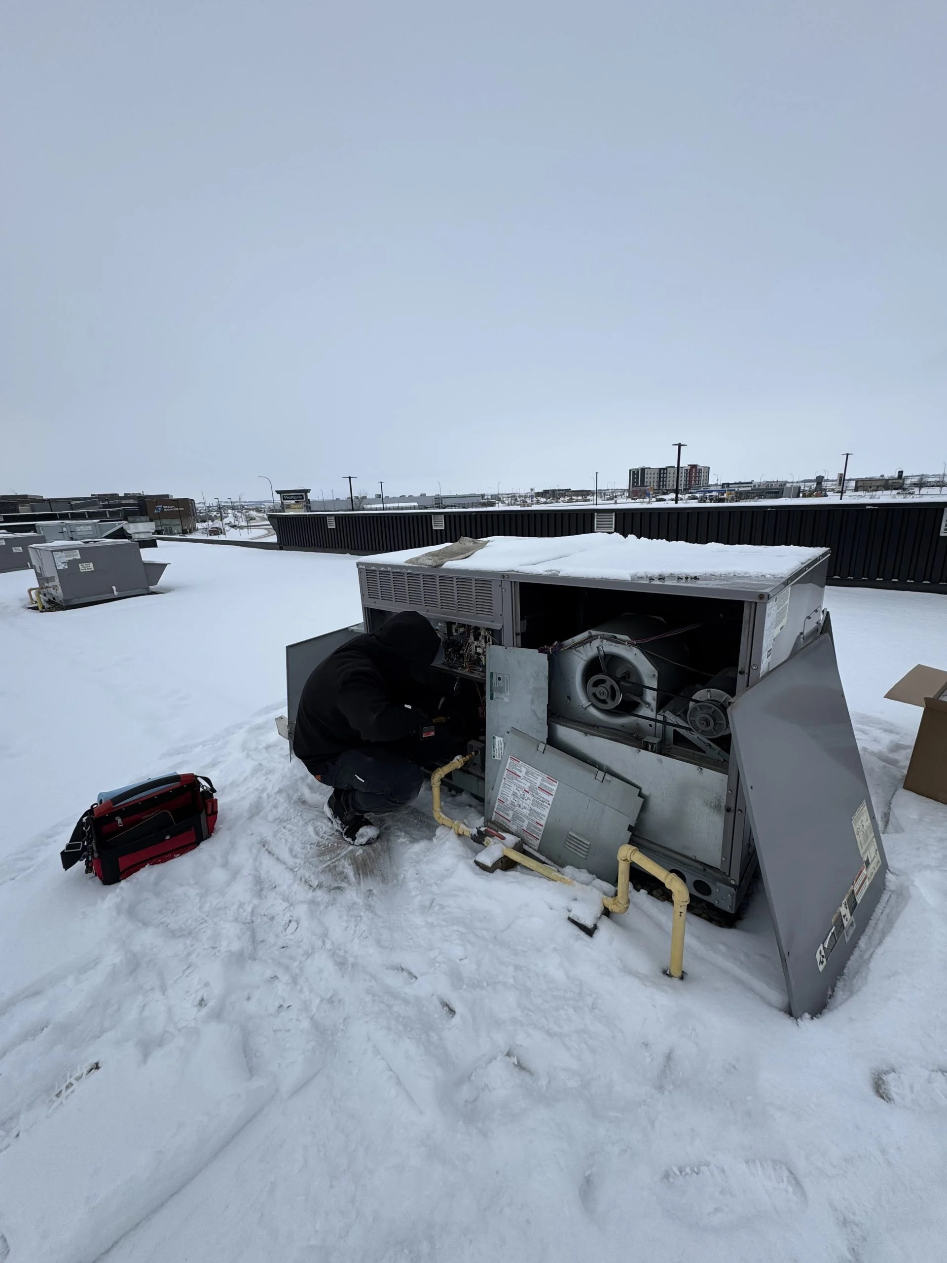 Rooftop Unit Service For HVAC in Grande Prairie